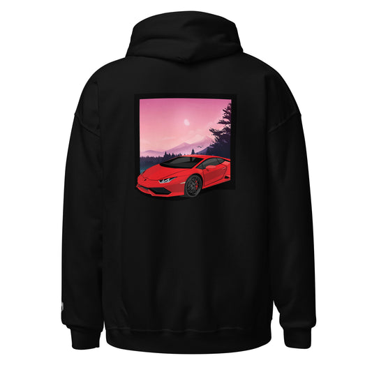 Framed Huracan | Hoodie (Embroidered Logo)