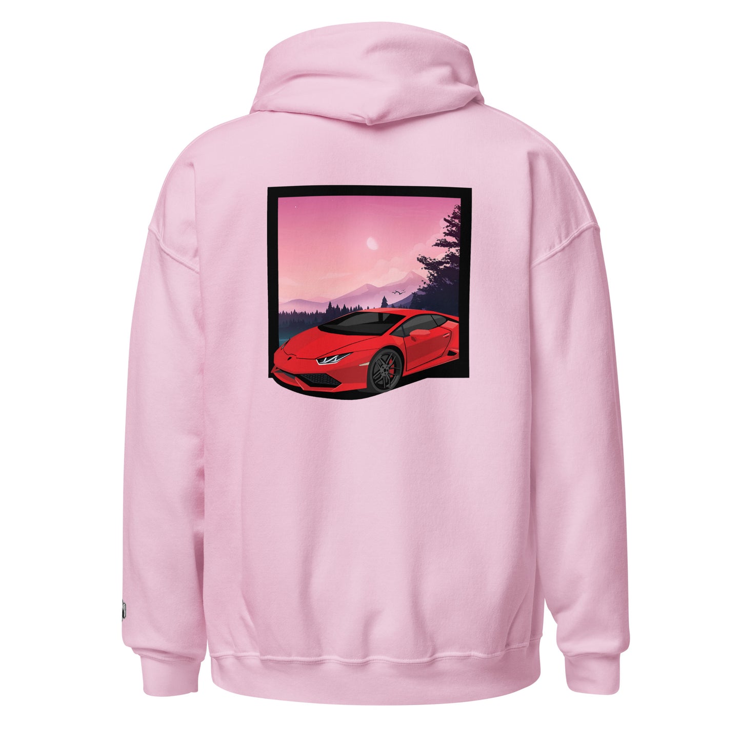 Framed Huracan | Hoodie (Embroidered Logo)