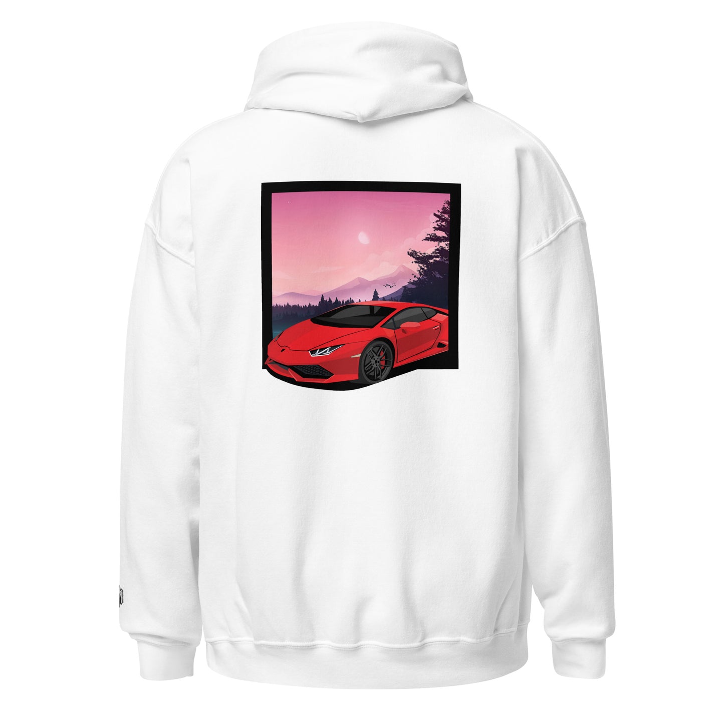 Framed Huracan | Hoodie (Embroidered Logo)