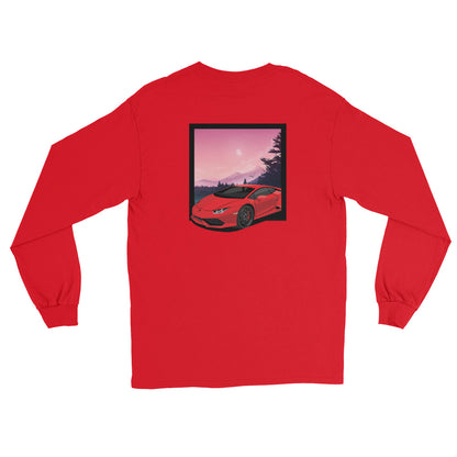 Framed Huracan | Long Sleeve Shirt (Embroidered Logo)