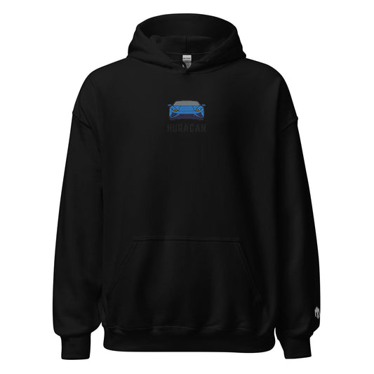 Blue Huracan | Hoodie (Embroidered)