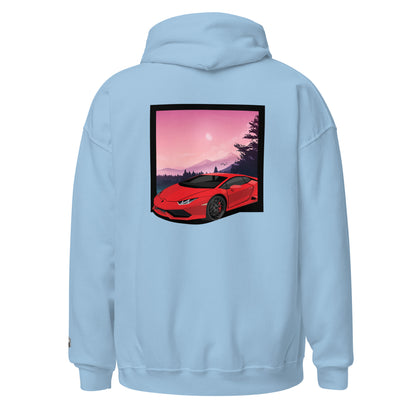 Framed Huracan | Hoodie (Embroidered Logo)