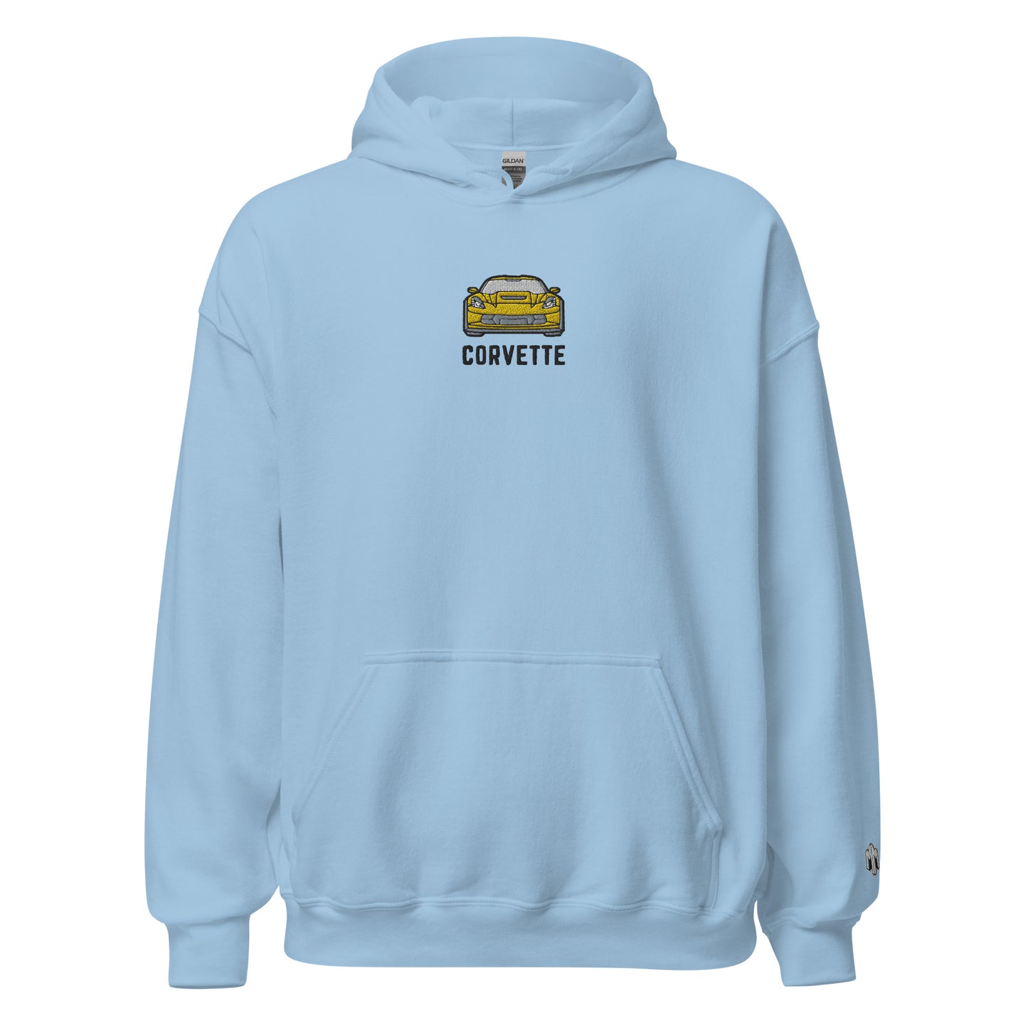 Yellow Corvette | Hoodie (Embroidered)