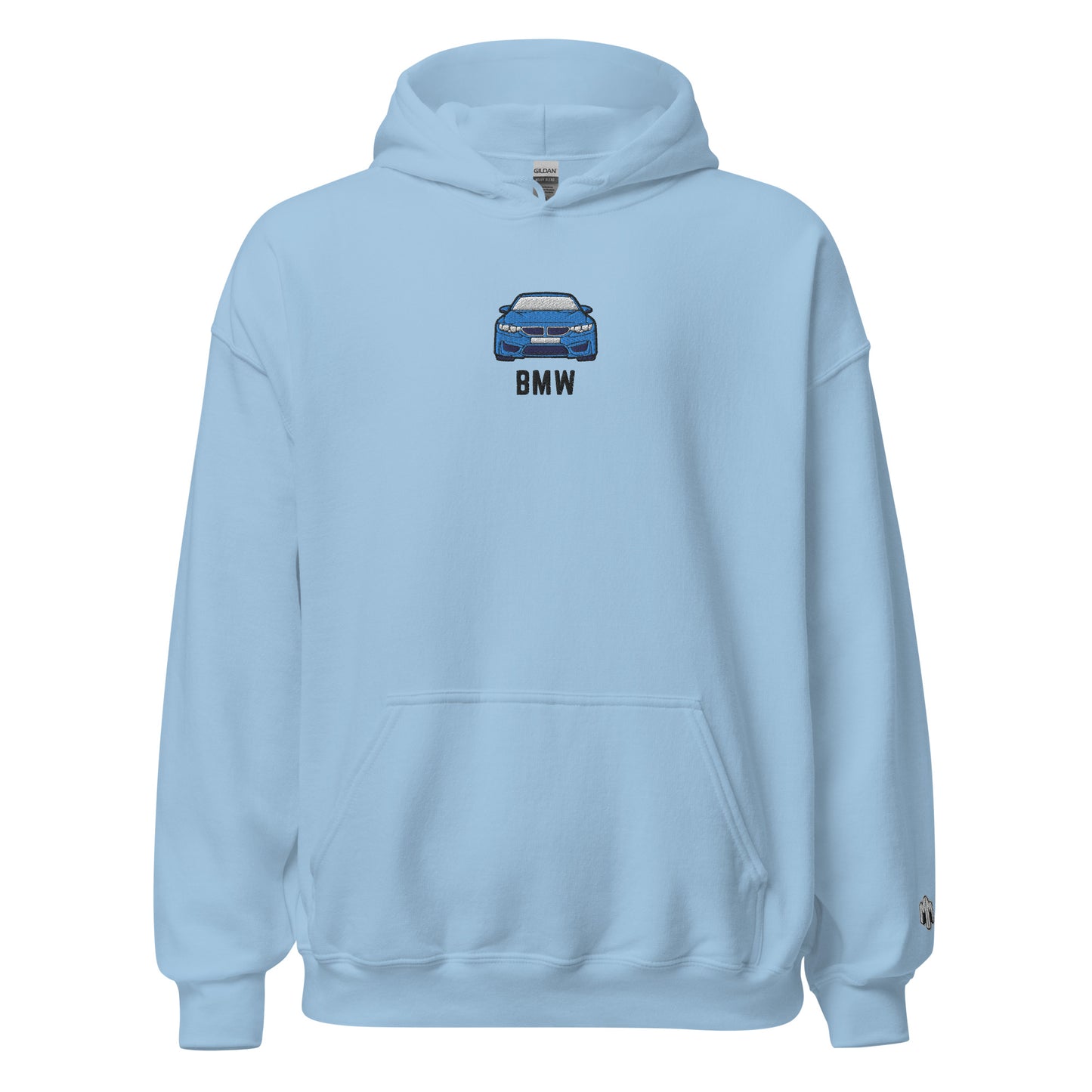 Blue BMW  Hoodie (Embroidered) – Midnite Moons