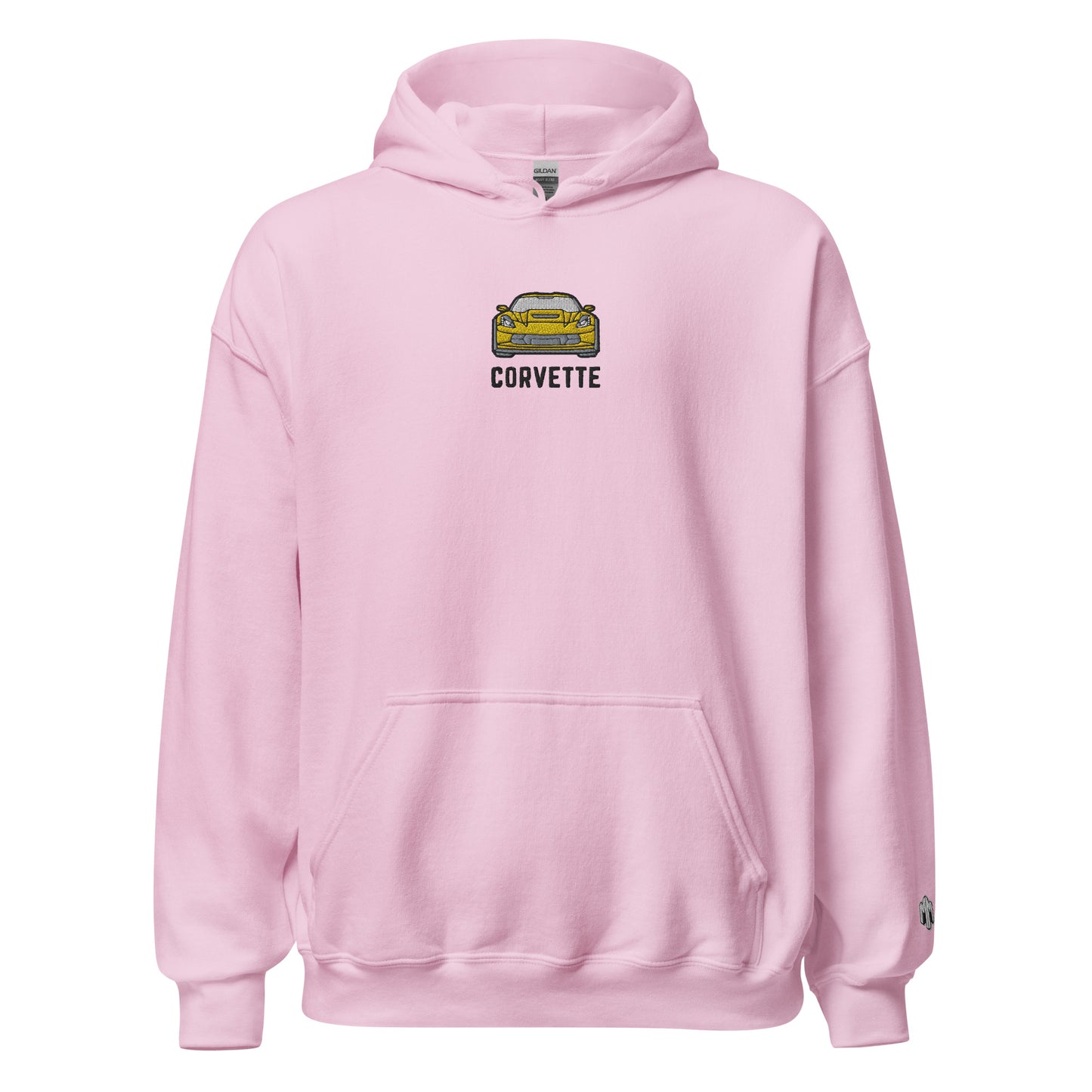 Yellow Corvette | Hoodie (Embroidered)