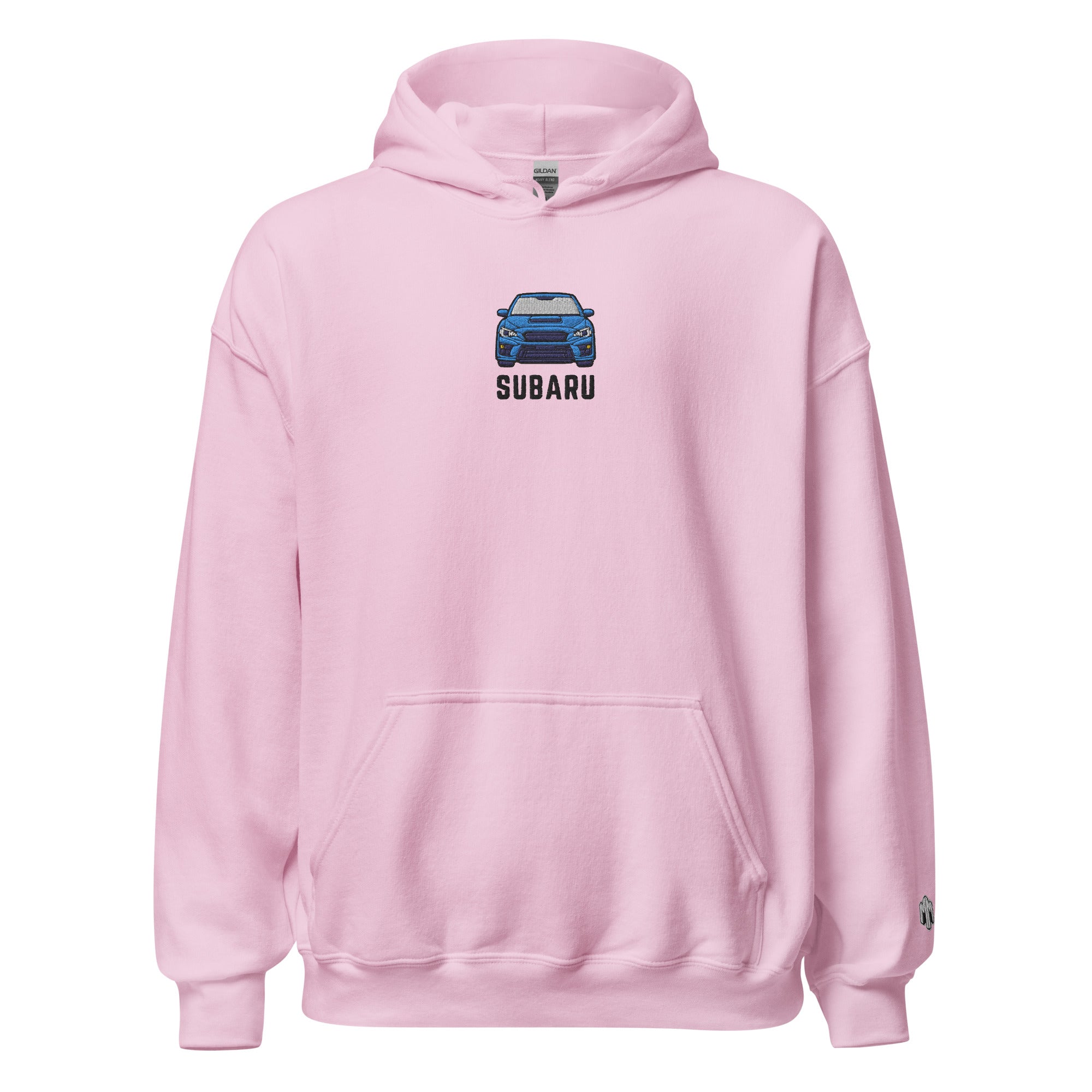 Blue store subaru hoodie