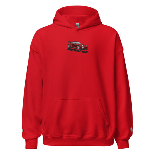 Red RWB Porsche | Hoodie (Embroidered)